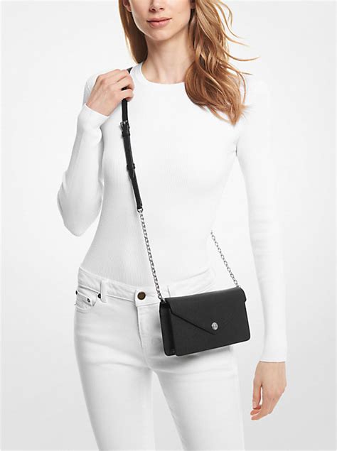 michael kors 35s3gtvc5l|Michael Kors Small Saffiano Leather Envelope Crossbody Bag .